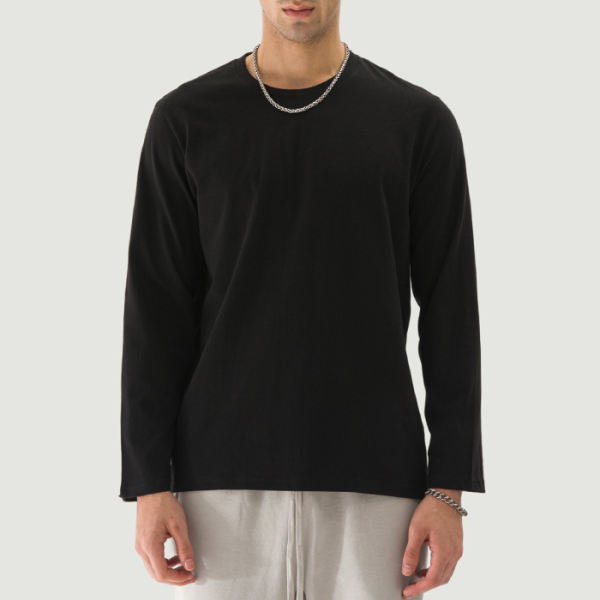 PODpartner Classic Crew Neck Long Sleeve Top, 210 GSM
