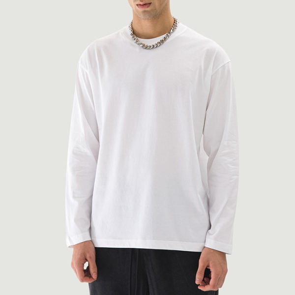 PODpartner Crew Neck Long Sleeve Tee, 220 GSM