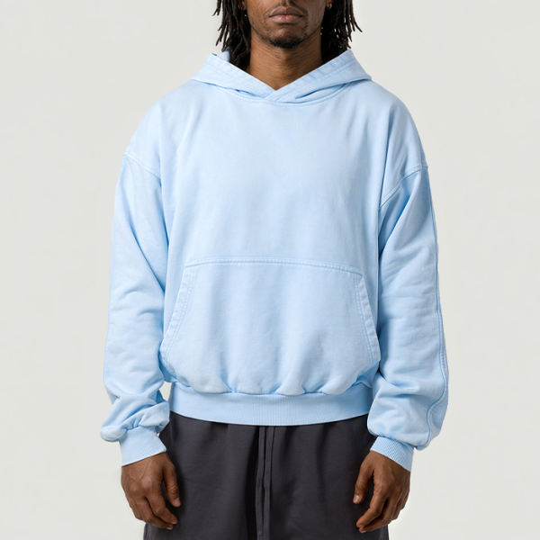 PODpartner Snow Wash Boxy Hoodie – VoteCustom Edition, 420 GSM