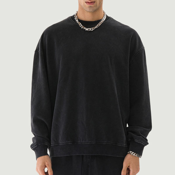 PODpartner Oversized Faded Sweatshirt, 440 GSM